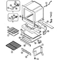 Maytag MGR5720ADT oven/base diagram