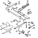 Maytag MGR5510ADH gas controls diagram