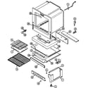 Maytag MGR4770ADH oven/base diagram