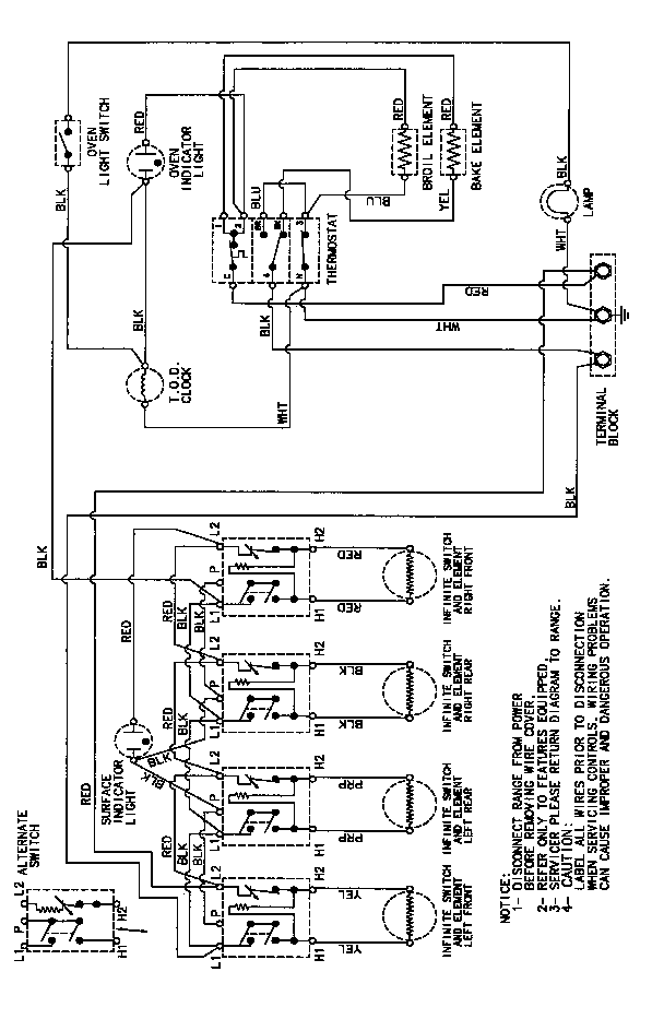 Maytag MER4320AAA wiring information diagram
