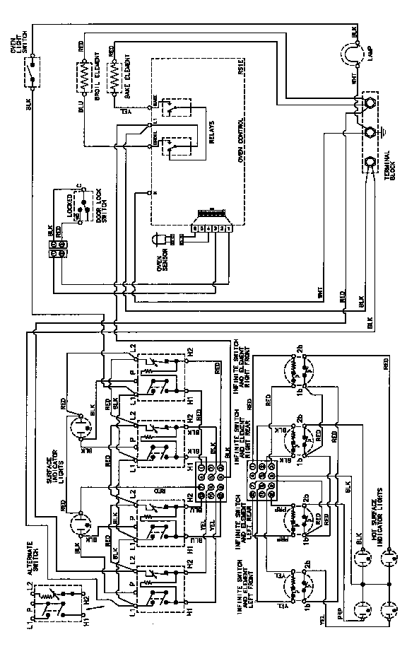 Maytag MER5750AAA wiring informaiton diagram