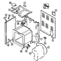 Jenn-Air JER8500AAA body diagram