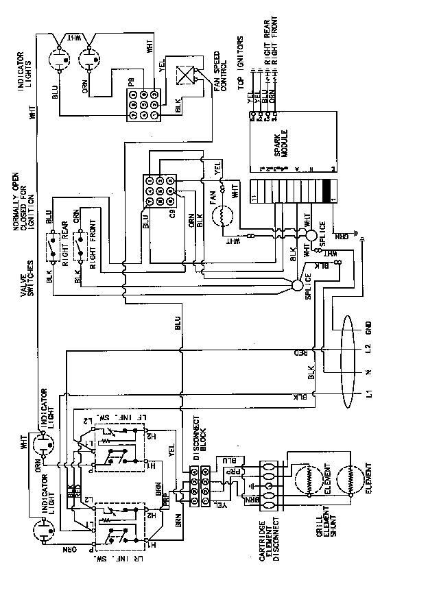 Jenn-Air CVDX4180B wiring information diagram