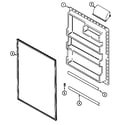 Maytag MTF1943ARA fresh food inner door (mtf1943ara) (mtf1943arw) diagram