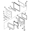 Jenn-Air JEW9627AAS door diagram