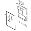 Maytag MTB2148DRW fresh food inner door (mtb2148dra) (mtb2148drb) (mtb2148drw) diagram