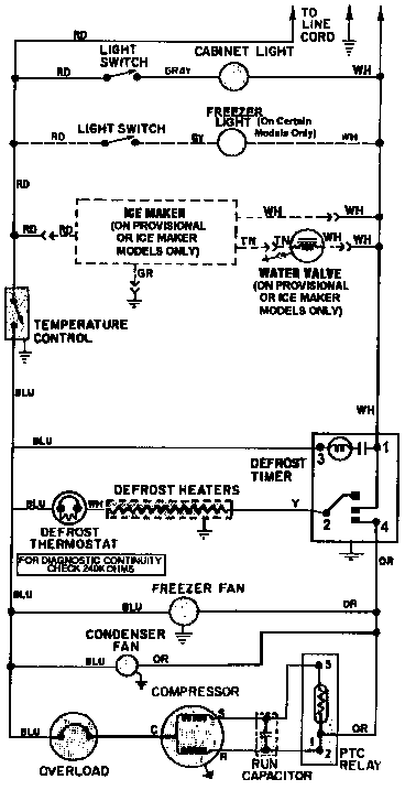 Maytag MTB2148DRA wiring information diagram