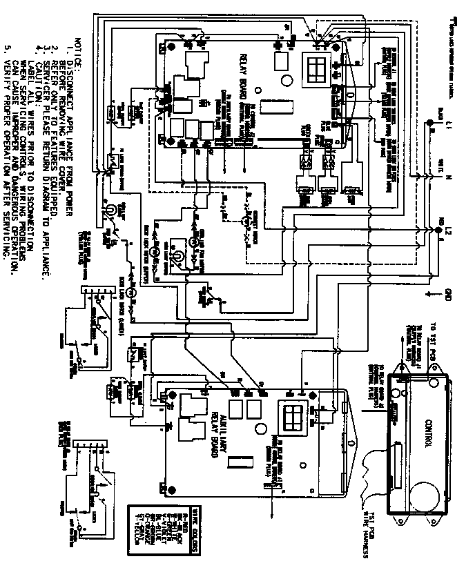 Jenn-Air JJW9627AAS wiring information diagram