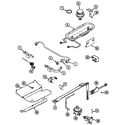 Magic Chef CGS1750AD* gas controls (cgs1750adh) (cgs1750adl) diagram