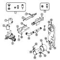 Maytag MDG9390AXW gas valve (mdg9390aww) (mdg9390axw) diagram