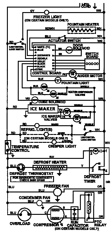 Maytag MSD2354FRA wiring information diagram