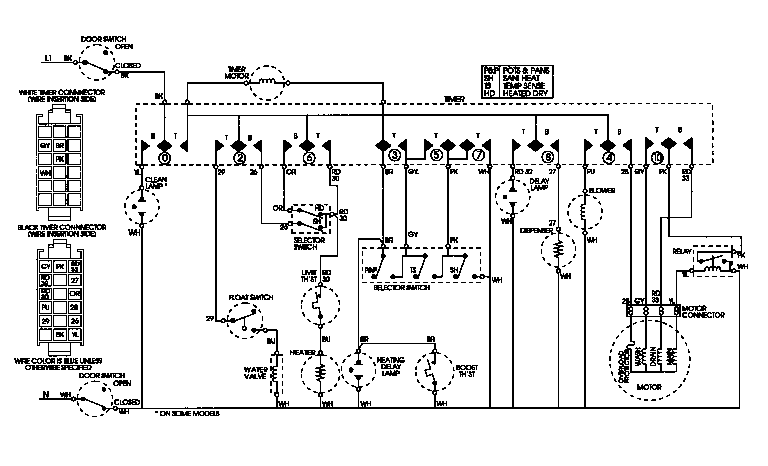 Maytag DWU6902AAE wiring information diagram