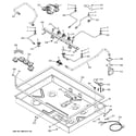 GE PGP976DET5WW gas & burner parts diagram