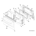 GE PGB980ZEJ2SS door diagram