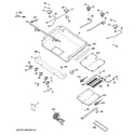GE PGB900DET2WW gas & burner parts diagram