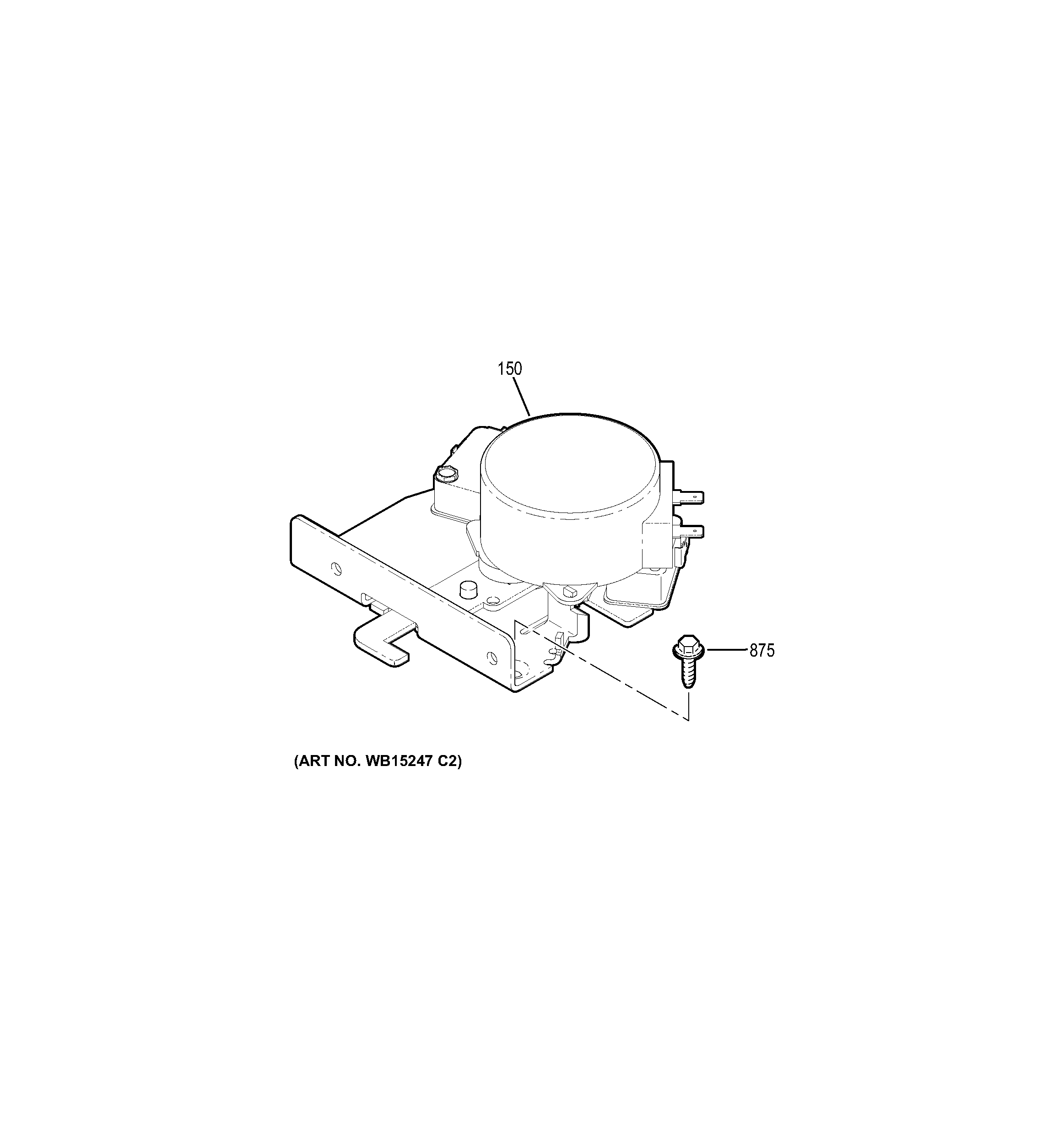 GE PHS920SF1SS door lock diagram