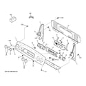 GE JB850DT1BB control panel diagram