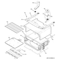 GE JB850DT1BB upper oven diagram