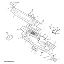 GE JS750DF2WW control panel diagram