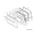 GE JS750DF2WW door diagram