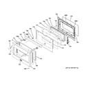 GE ZGP364LDR5SS door diagram