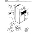 Frigidaire FRT18BRBW2 cooling system diagram