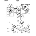 Frigidaire FGF333BADB burner diagram