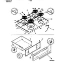 Tappan 31-2649-00-06 top/drawer diagram