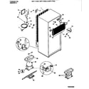 White-Westinghouse WRT17DGCZ0 cooling system diagram