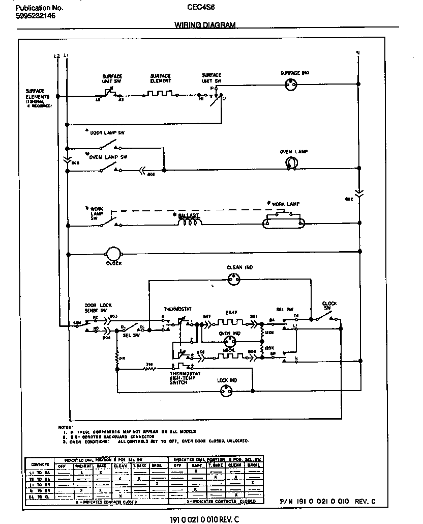 Gibson CEC4S6DXE wiring diagram diagram