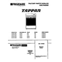 Tappan 30-2241-00-06 range, gas diagram