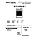 Frigidaire REG38BNW4 range, electric diagram