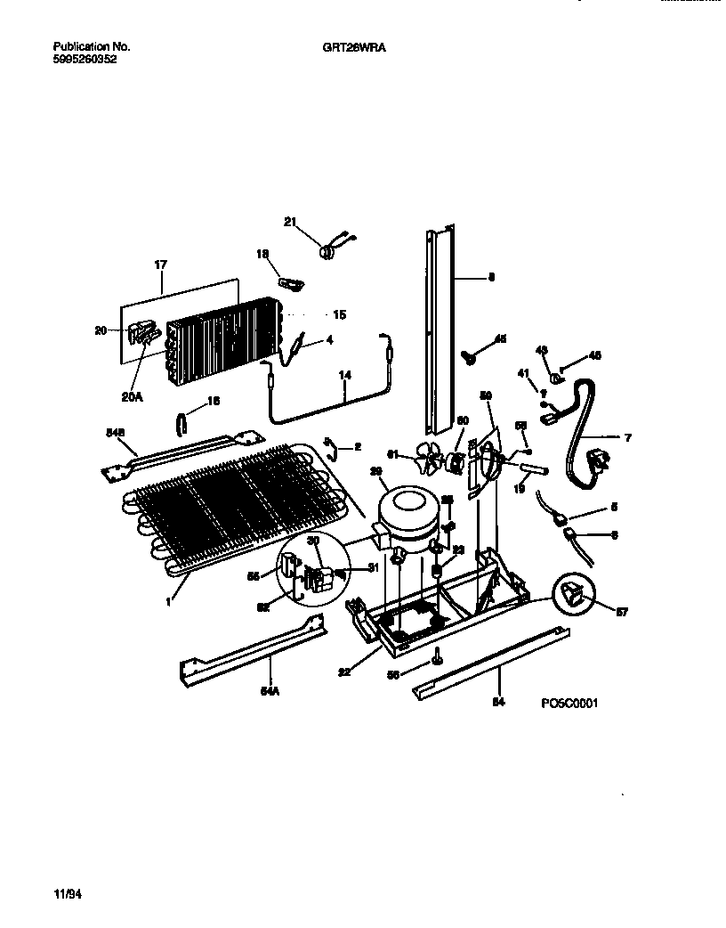 Gibson GRT26WRAW2 cooling system diagram