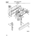 Frigidaire F04S350BWA backguard diagram