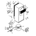 White-Westinghouse PRT173MCW4 cooling system diagram