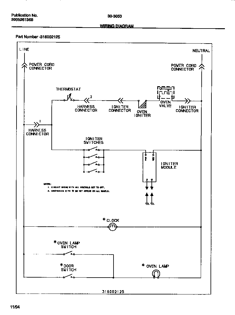 Tappan 30-3053-23-02 wiring diagram diagram