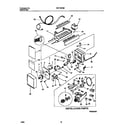 White-Westinghouse WRT18FGBW1 ice maker diagram