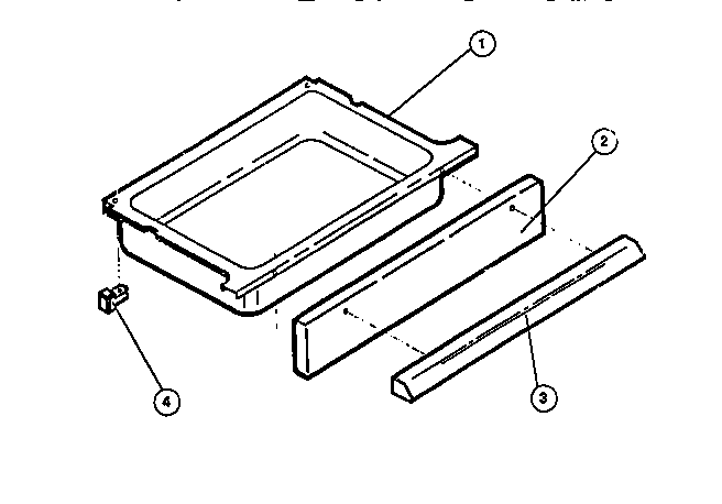 Frigidaire R2000LW1 drawer diagram