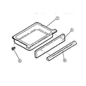 Frigidaire R2000LL1 drawer diagram