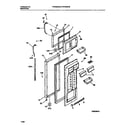 Frigidaire FRT24NHBD2 door section diagram