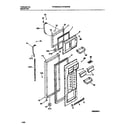Frigidaire FRT24NHBD2 door section diagram