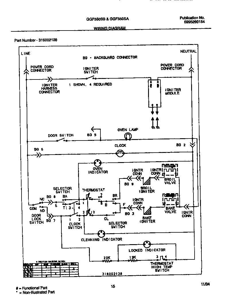 Gibson GGF353SADB wiring diagram diagram