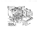 Tappan 56-8994-10-04 oven chassis diagram