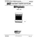 Frigidaire G30NW2 cover diagram