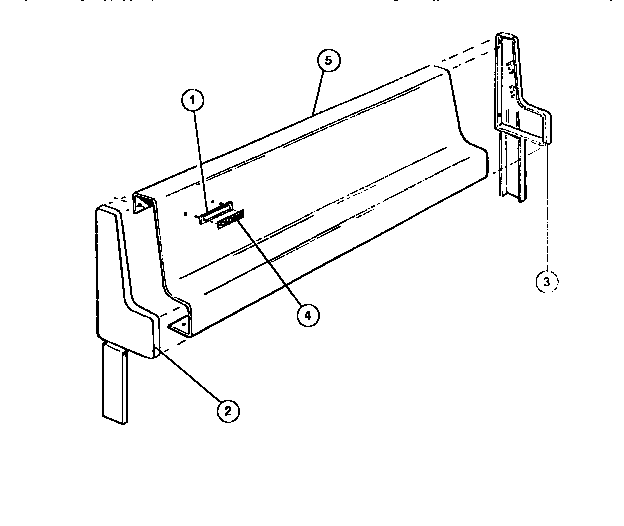 Frigidaire G30NL2 backguard diagram