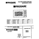 Frigidaire FMT103T1W2 front cover diagram