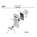 Frigidaire FMT103T1W2 control panel diagram