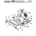 Frigidaire RGCF95ED vent assembly diagram