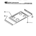 Tappan 37-1042-00-02 top diagram