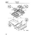 Tappan 30-3852-23-04 top/drawer diagram